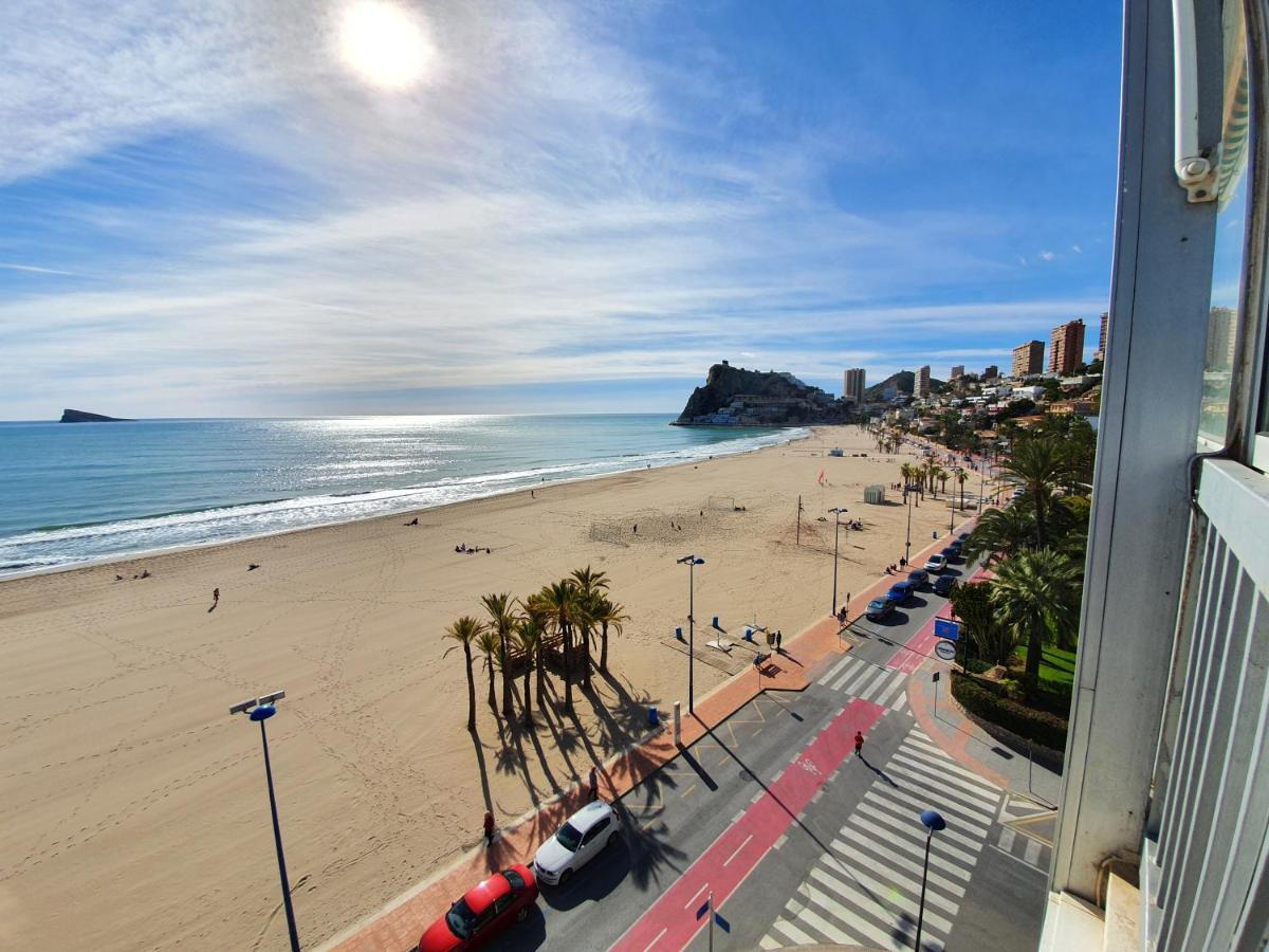 Esmeralda, Benidorm Beachfront Poniente, 1St Line Frontal Seaview, Ocean Terrace Exterior photo