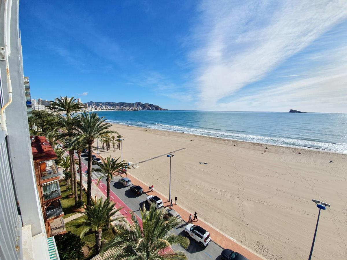 Esmeralda, Benidorm Beachfront Poniente, 1St Line Frontal Seaview, Ocean Terrace Exterior photo